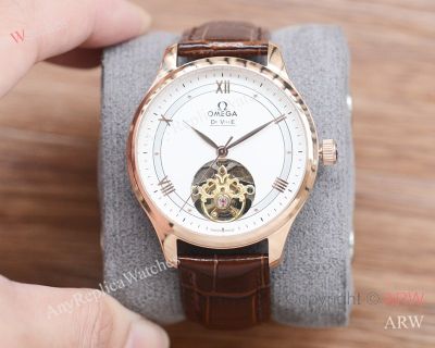 High Quality Replica Omega Different Colors 316 stainless steel strap /Genuine Leather Strap Different Colors Face Dial Different Colors Ceramic Bezel Men Watch 41*12mm